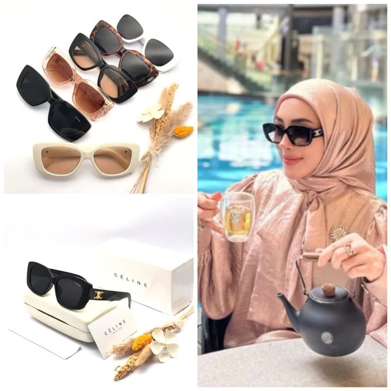 Gambar dari Kacamata Fashion Celine 2097 Lensa Anti-UV Protection Premium