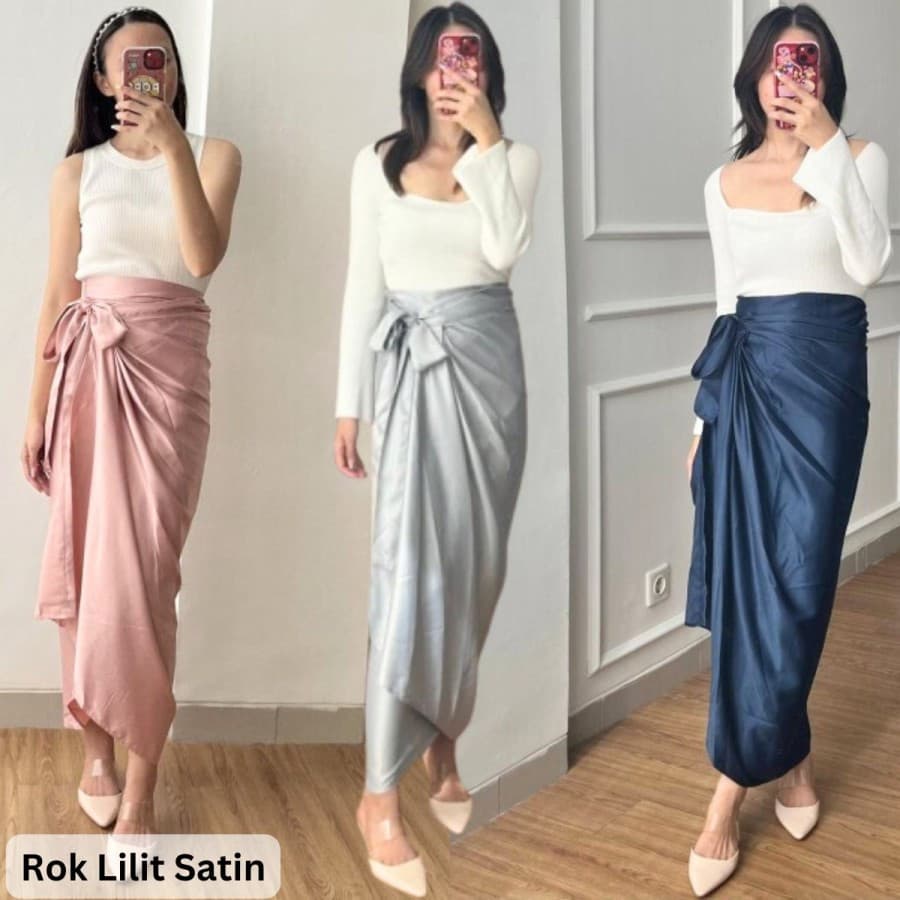 ROK LILIT SATIN PROMO / ROK POLOS SATIN VELVET